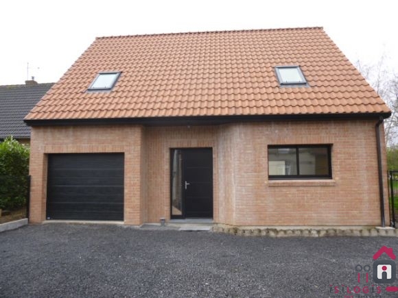 PHALEMPIN, INDIVIDUEL DE 99M² HABITABLES, SUR 400M² ENVIRON.