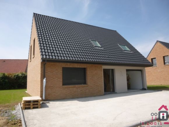 CHEMY, INDIVIDUELLE NEUVE RT 2012, 118M² HABITABLES AVEC JARDIN.