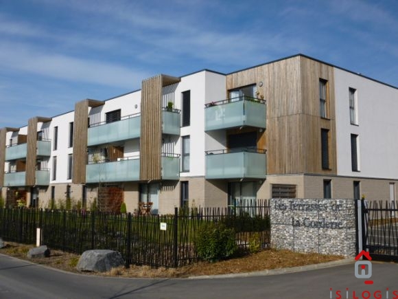 PHALEMPIN, T2, 43m²  RESIDENCE SECURISEE AVEC BALCON ET DOUBLE PARKING.