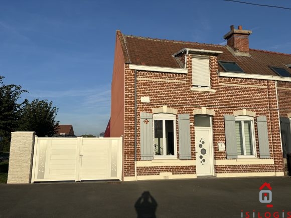 SECLIN, MAISON 75M² HABITABLES ET BATIE SUR 307M² DE TERRAIN.