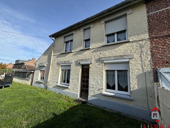 PHALEMPIN CENTRE, MAISON 90M² HABITABLES BATIE SUR 258M² DE TERRAIN.